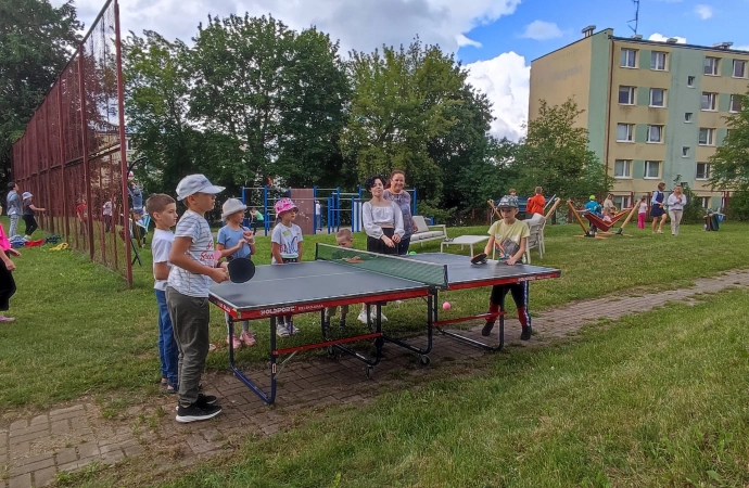 {W Olsztynie ruszył cykl letnich zajęć dla małych uchodźców.}